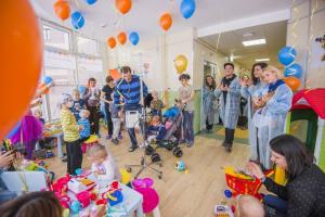 Для малышей-пациентов клиники НПЦ им. В. Ф. Войно-Ясенецкого открыли большое игровое пространство