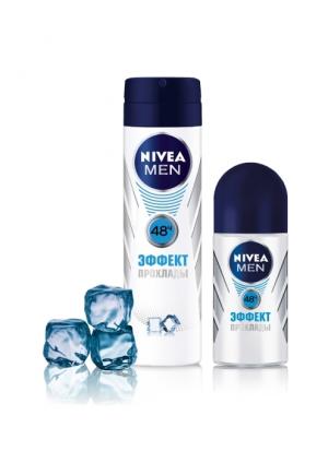 Дезодорант «Эффект прохлады» от NIVEA MEN: мгновенно высыхает, надолго освежает