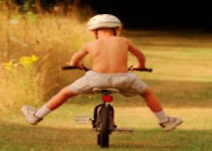 Велосипед – один из главных виновников частых травм в детстве