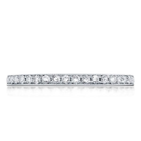 Italo Half Eternity Created White Sapphire Wedding Band