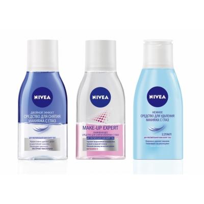 Эффективные средства для снятия макияжа с глаз от NIVEA