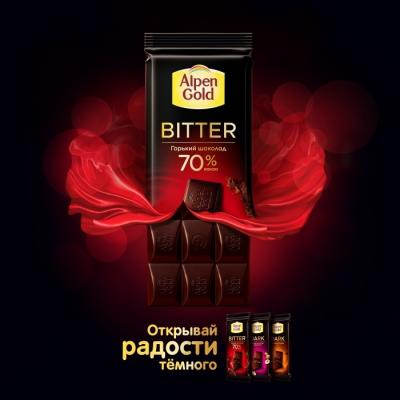 Открывай радости тёмного шоколада с новым Alpen Gold