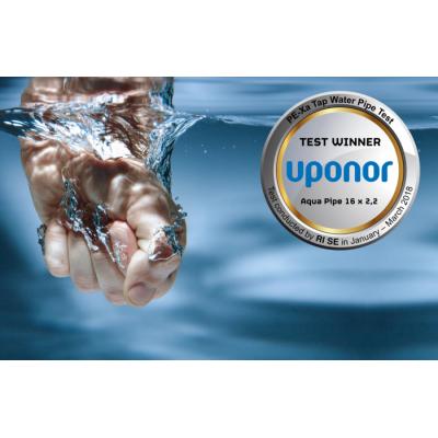 Uponor Aqua Pipe – лучшие трубы по версии теста RISE