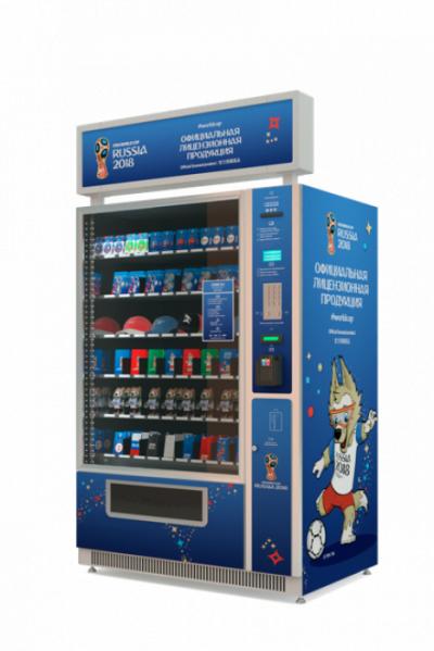 Во Внуково, Домодедово и Шереметьево появились вендинговые автоматы для продажи лицензионной сувенирной продукции FIFA World Cup 2018
