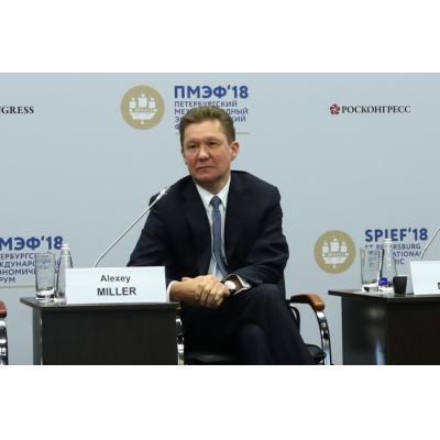 Выступление Алексея Миллера на панельной сессии Петербургского международного экономического форума
