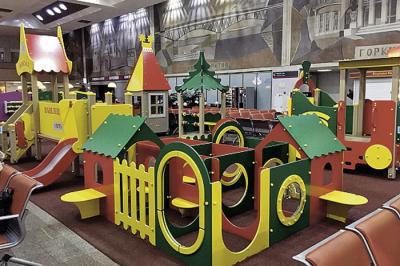 Новые детские площадки на вокзалах России появились в конце прошлого года
