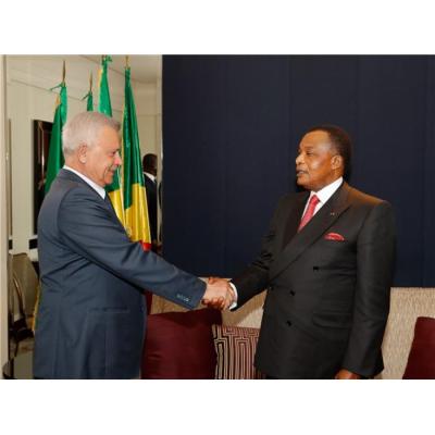 Президенты ЛУКОИЛа и республики Конго обсудили перспективы сотрудничества