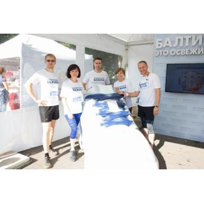 «Балтика 0» освежила участников Тульского марафона «Щит и меч»