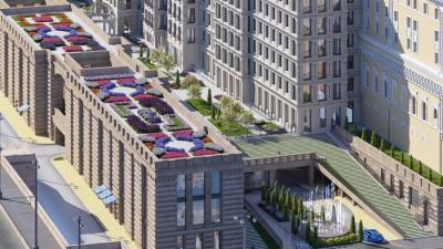 В столице завершено строительство уникального комплекса апартаментов «Царев сад»