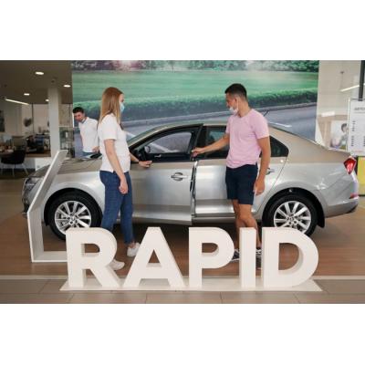 Обновленный SKODA RAPID набирает популярность в Петербурге