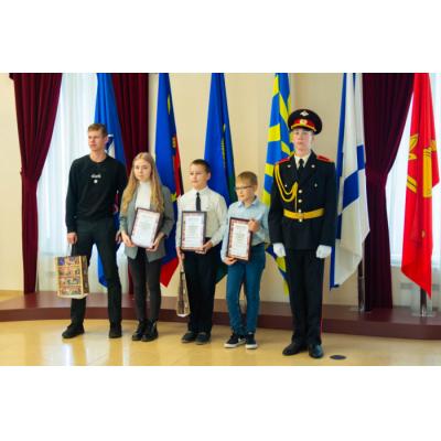 Награждение призеров военно-патриотического конкурса прошло в Музее боевой славы