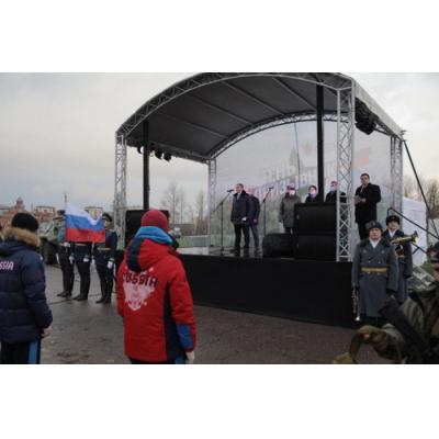 Михаил Романов напутствовал призывников спортивной роты перед отправкой в ряды Вооруженных Сил