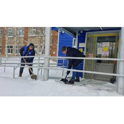 Волонтеры Нижневартовска участвуют в акции «Снежный десант»