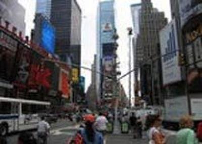 Туристы смогут теперь наслаждаться пешими прогулками по Таймс-Сквер