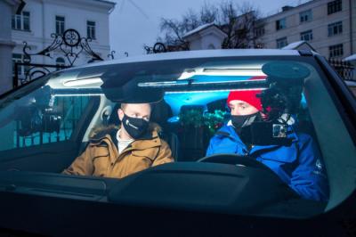Москвичи могут выиграть туры в Тюмень в новогоднем такси от Visit Tyumen