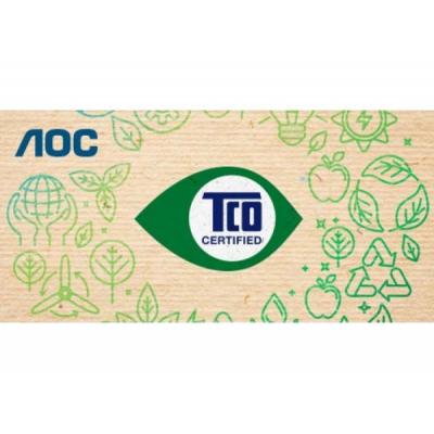 Представлены мониторы AOC с сертификацией TCO Certified 9-го поколения