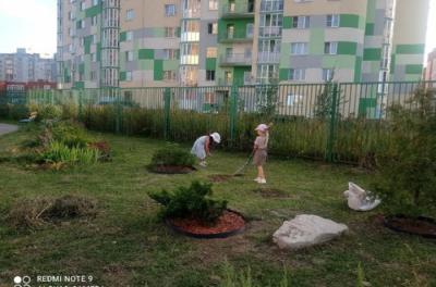 Ивановские детсады и школы озеленили территории по проекту "Цветущий город"
