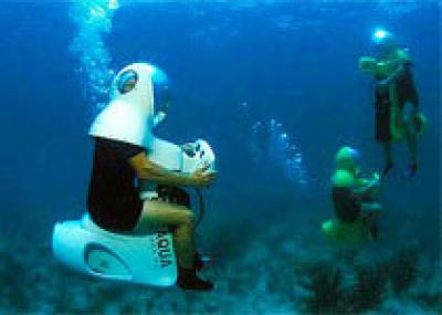 Чудо-аппарат: подводный мотоцикл Aqua Star