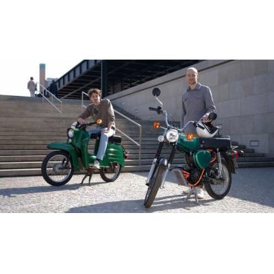 Немецкий стартап сделал электрические мотоциклы из старых Simson