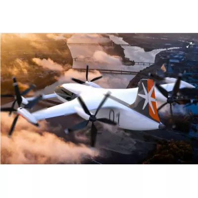 Корейский стартап Plana Aero представил 7-местное гибридное аэротакси