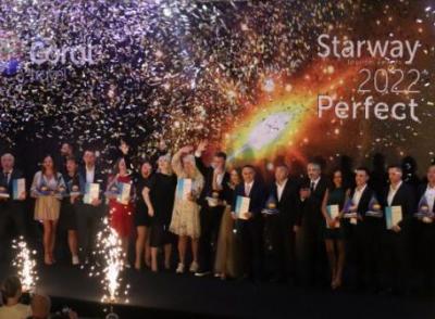 Coral Travel вручил премию Starway-2022 лучшим турагентствам