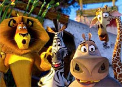 В Сингапуре строится первый в мире тематический парк, посвященный мультфильму `Мадагаскар`