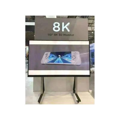 Представлен первый 110-дюймовый 3D-монитор разрешением 8K, отображающий трёхмерную картинку, которую можно увидеть без очков
