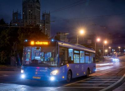 Власти столицы изучают востребованность ночных маршрутов общественного транспорта