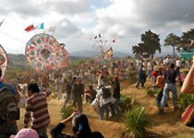 Фестиваль воздушных змеев в Гватемале
