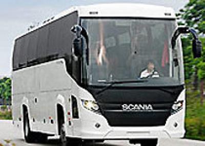 Новый туристический автобус Scania Touring