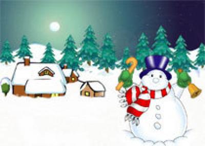 Гигантский снеговик украсит центр Риги