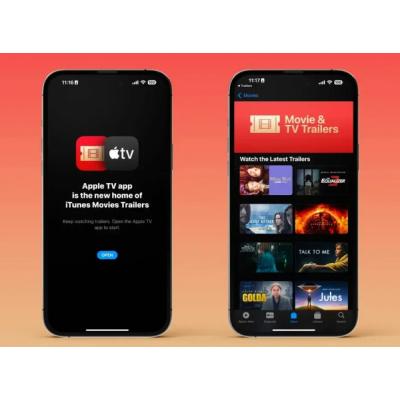 Apple закрыла приложение и сайт iTunes Movie Trailers. Трейлеры будут выходить в Apple TV