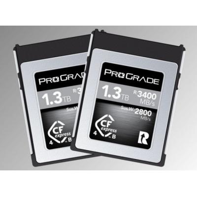 ProGrade представила быструю карту памяти CFexpress 4.0 ёмкостью 1,3 ТБ за $1500