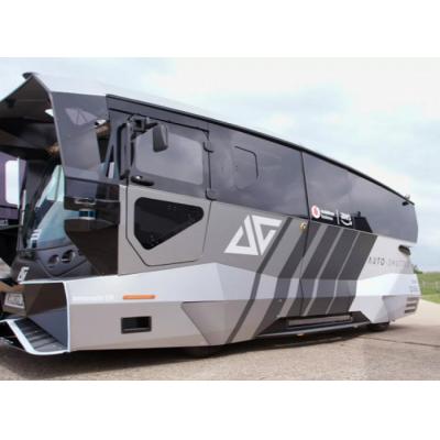 Футуристические беспилотные автобусы Aurrigo Auto-Shuttle уже колесят по Европе