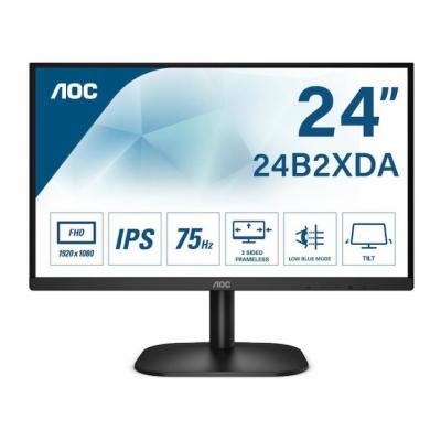 Обзор AOC 24B2XDA: производительный монитор для офиса