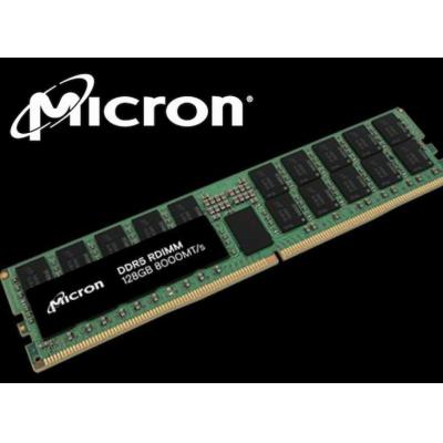 Micron представила 128-Гбайт модули DDR5-8000 на передовых монолитных чипах и поделилась планами на будущее