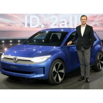 Бюджетный электрокар Volkswagen ID.2 all показали вживую