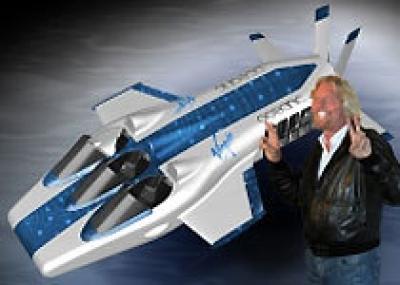 Ричард Брэнсон анонсировал `подводный самолет`