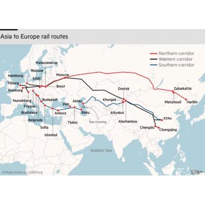 Кризис в Красном море привёл к резкому увеличению использования российской железной дороги для перевозки товаров
