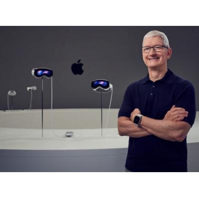 Тим Кук пообещал начать продажи гарнитуры Apple Vision Pro в Китае в этом году