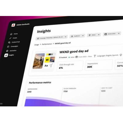 Adobe анонсировала GenStudio — платформу на базе ИИ для создания рекламных материалов