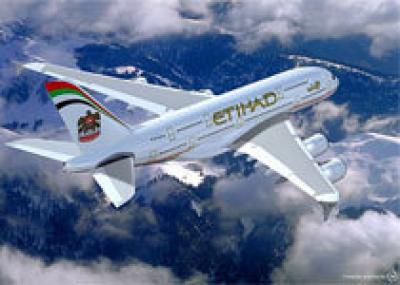 За состоянием здоровья пассажиров `Etihad Airways` будут следить с земли