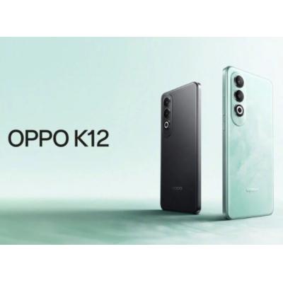 Выпущен смартфон OPPO K12 с АКБ на 5500 мАч и поддержкой зарядки на 100 Вт