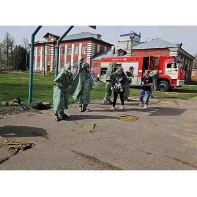 Школьники Пушкинского округа приняли участие в муниципальном этапе слета-соревнования «Школа безопасности»