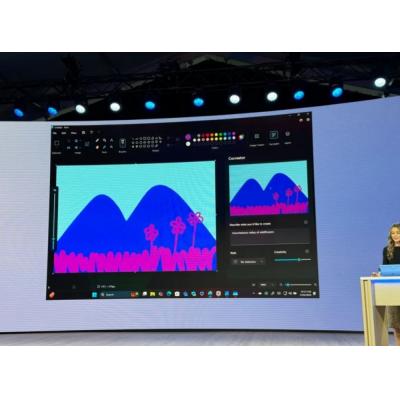 Microsoft добавила в Paint ИИ-генератор изображений по текстовому описанию или наброскам