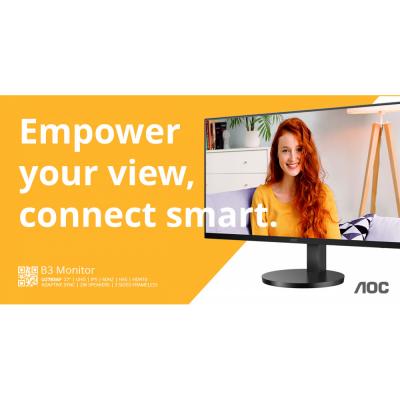 AOC представляет 4K-мониторы U27B3A и U27B3AF с IPS-матрицами диагональю 27 дюймов для работы и развлечений