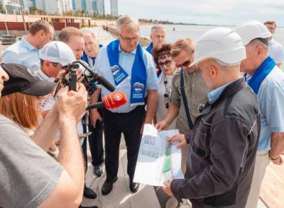 В Нижневартовске строят новую набережную