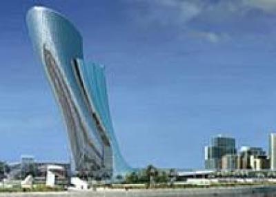 Новая гостиница откроется в `падающей` башне в Абу-Даби