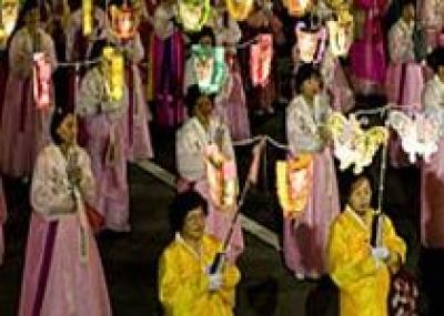 Фестиваль лотосовых фонарей пройдет в Сеуле