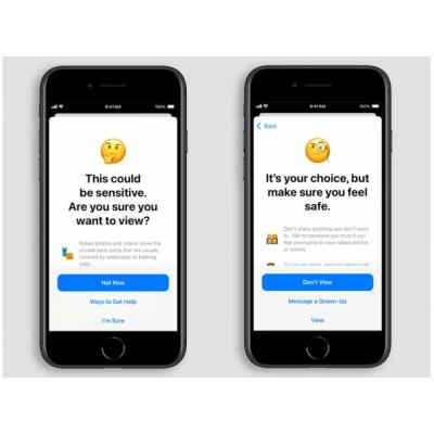 В iOS 18.2 появилась функция защиты детей от нюдсов — она накладывает размытие на обнажёнку